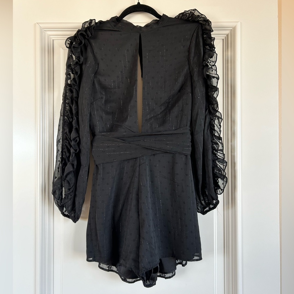 Showpo Open Back Ruffle Romper